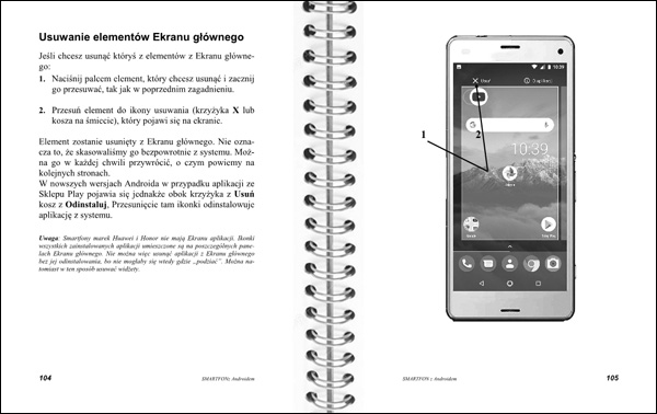 Smartfon z Androidem Instrukcja obsługi strony 104-105