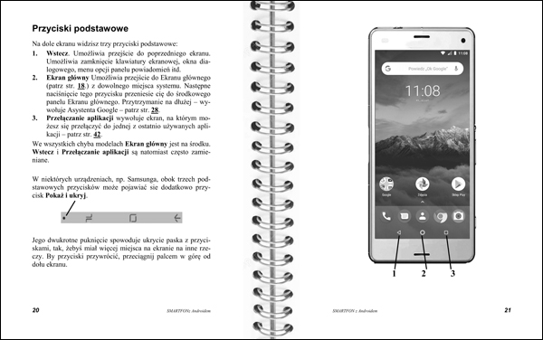 Smartfon z Androidem strony 20-21