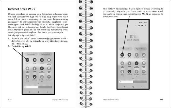 Instrukcja Samsunga strony 132-133