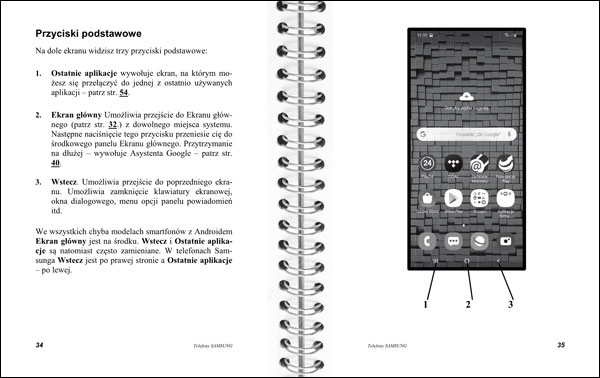 Instrukcja telefonów Samsung strony 34-35